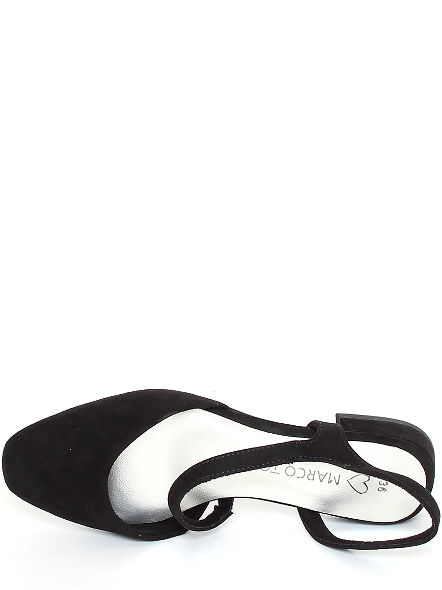 Босоножки Marco Tozzi женские летние, цвет черный, артикул 2-29402-42-001 - фото 9