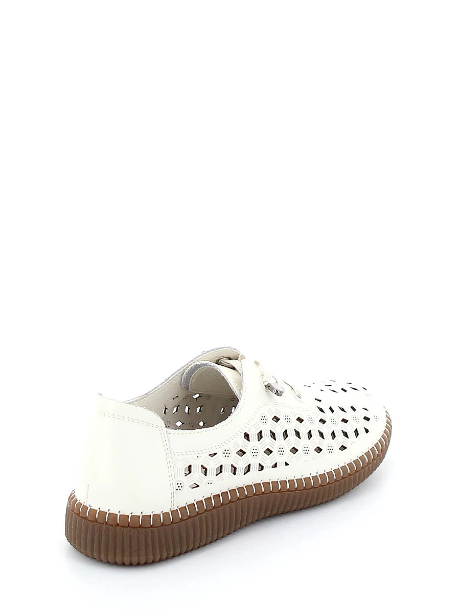 Туфли Lukme женские летние, цвет белый, артикул 31R13-18-012 - фото 8