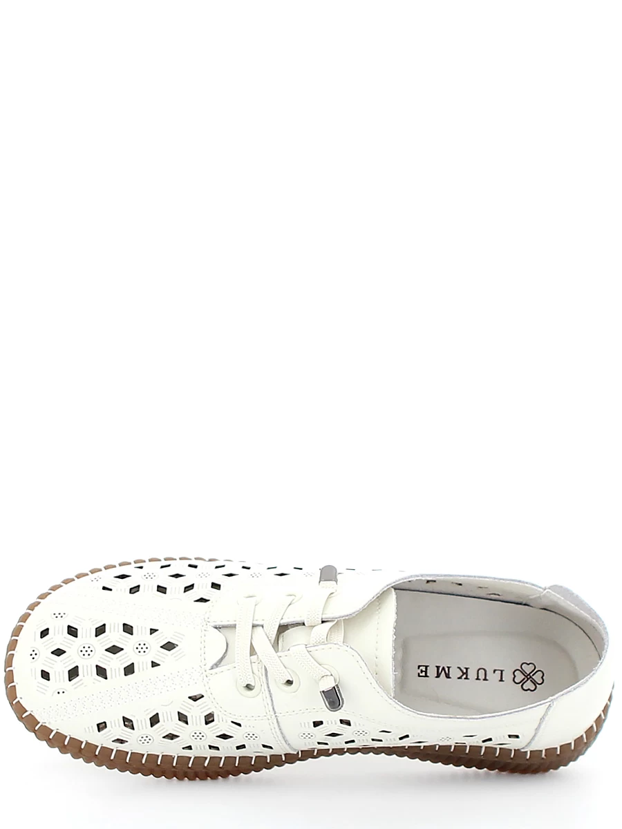 Туфли Lukme женские летние, цвет белый, артикул 31R13-18-012 - фото 9