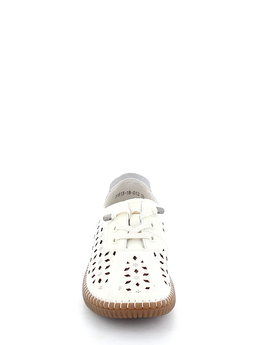 Туфли Lukme женские летние, цвет белый, артикул 31R13-18-012 - фото 3