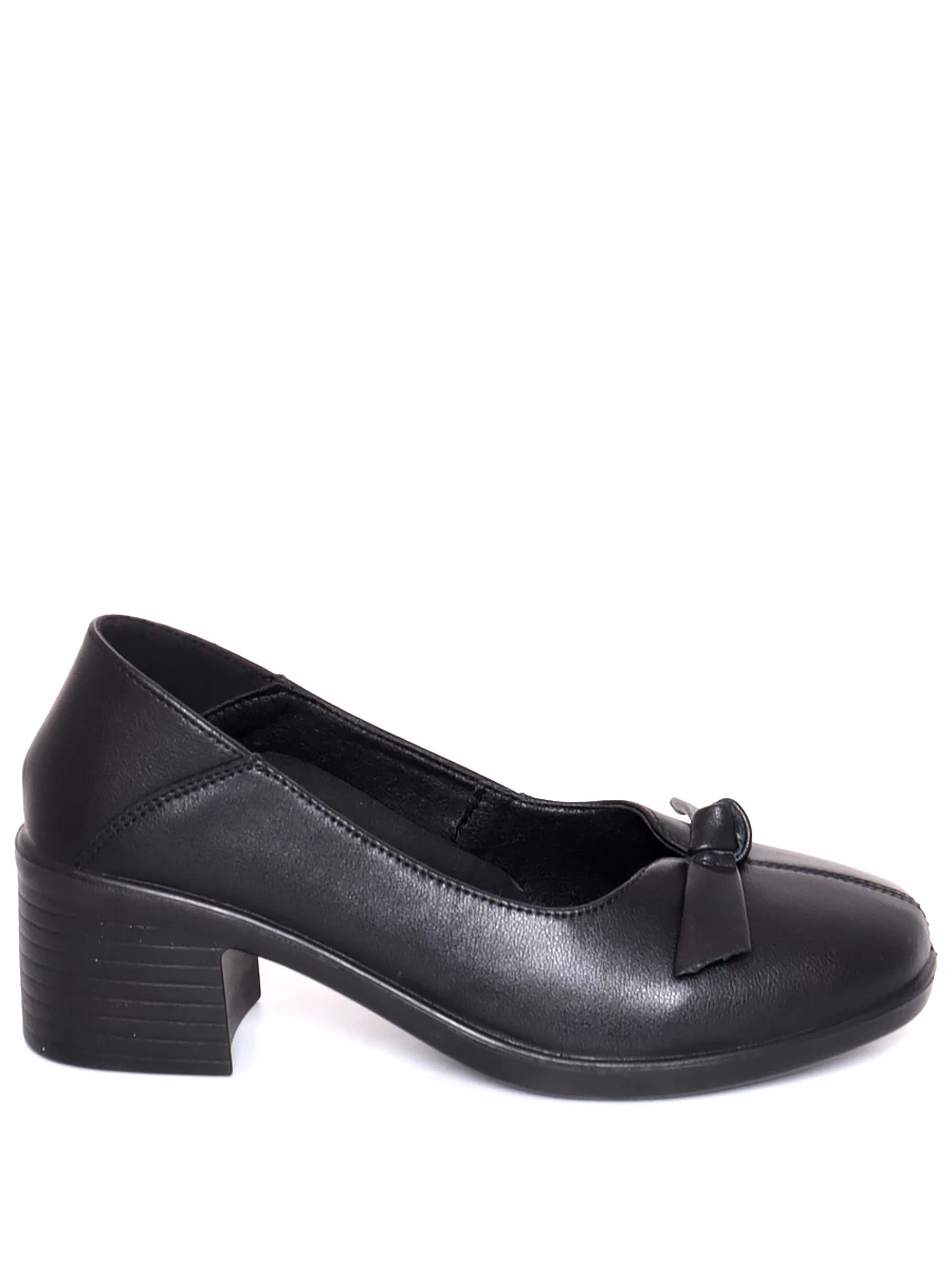 Туфли Lukme женские демисезонные, цвет черный, артикул 21R3-20-101-1