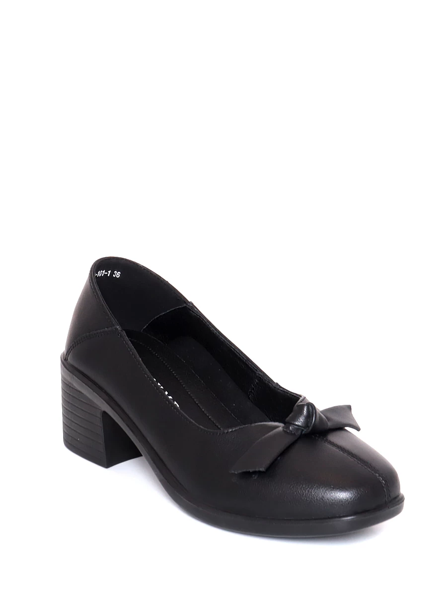 Туфли Lukme женские демисезонные, цвет черный, артикул 21R3-20-101-1 - фото 2