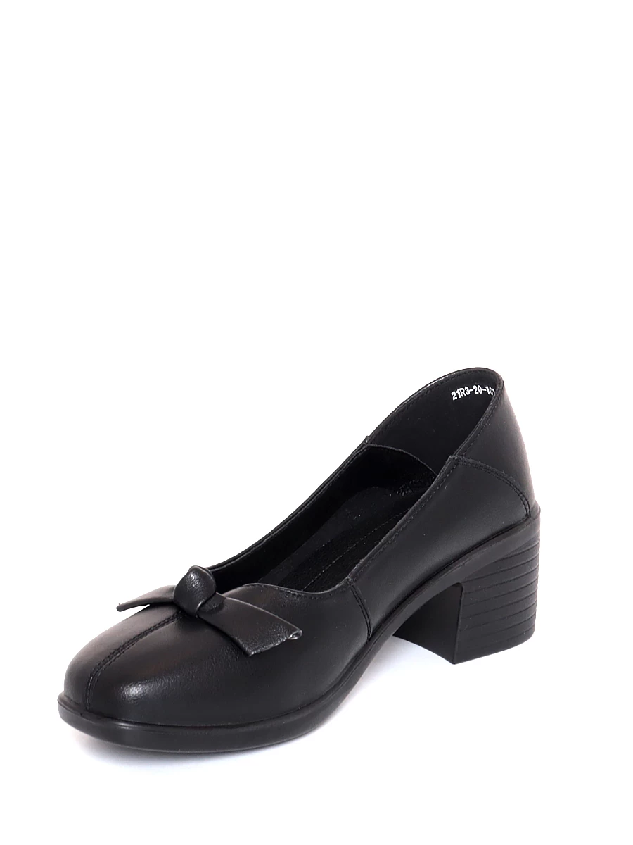 Туфли Lukme женские демисезонные, цвет черный, артикул 21R3-20-101-1 - фото 4