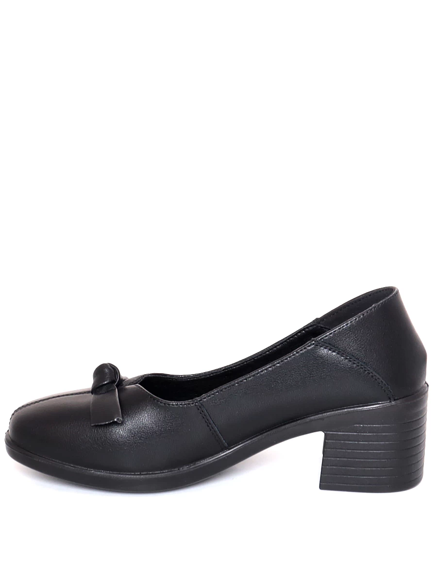 Туфли Lukme женские демисезонные, цвет черный, артикул 21R3-20-101-1 - фото 5