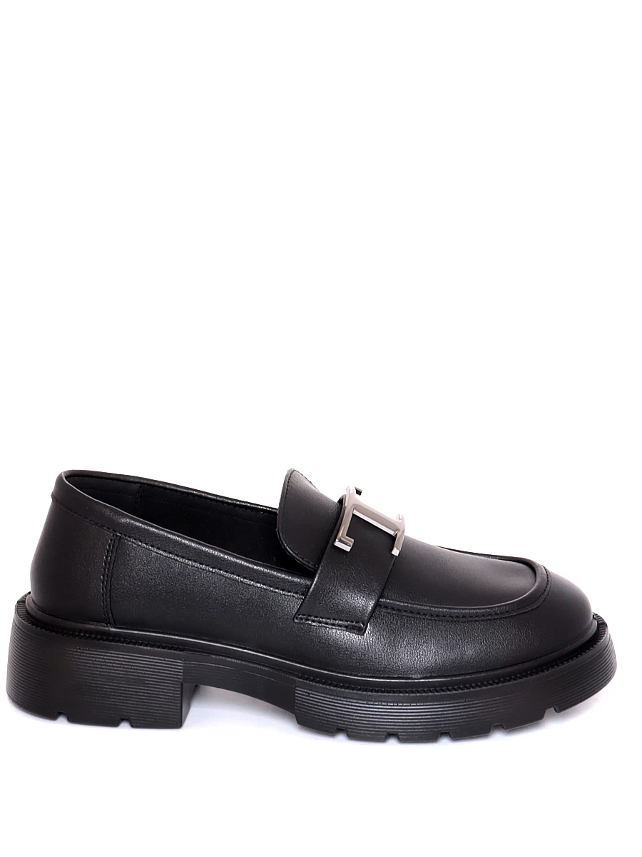 Туфли Lukme женские демисезонные, цвет черный, артикул 22R3-21-101-1