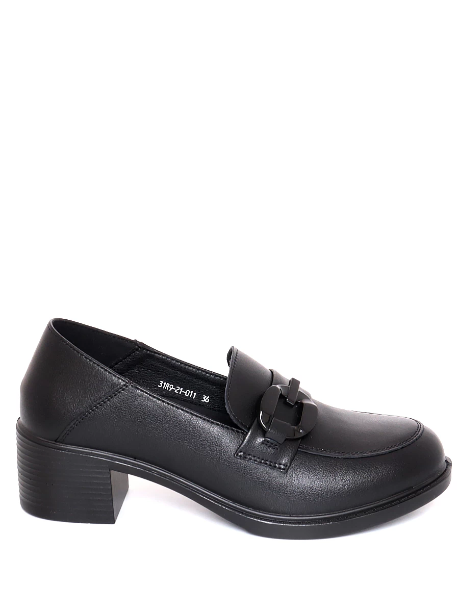 Туфли Lukme женские демисезонные, цвет черный, артикул 31R9-21-011 - фото 1