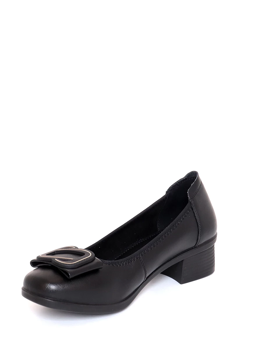 Туфли Lukme женские демисезонные, цвет черный, артикул 31R9-1-021 - фото 4
