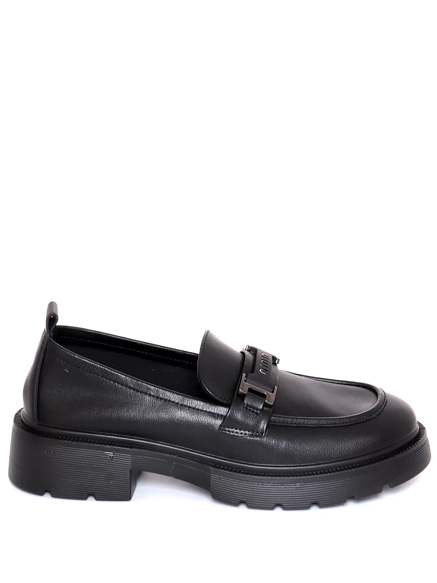 Туфли Lukme женские демисезонные, цвет черный, артикул 41-TZU3-33-301