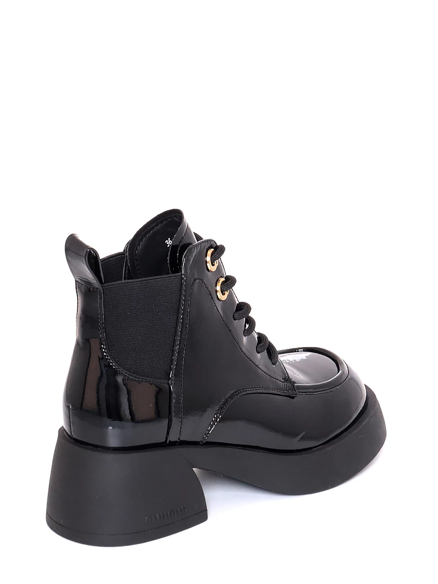 Ботинки Lukme женские демисезонные, цвет черный, артикул 41-DBE7-1-501 - фото 8