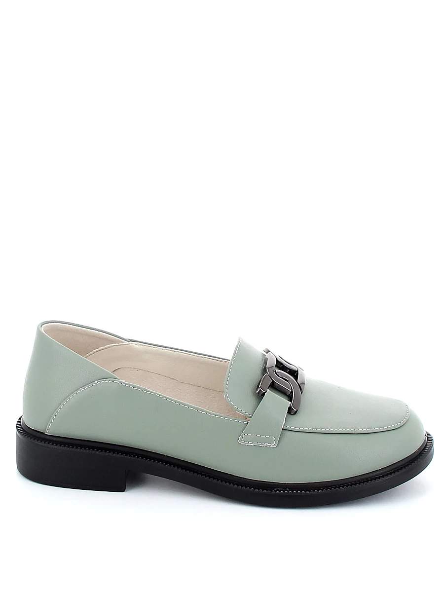 Туфли Lukme женские демисезонные, цвет зеленый, артикул 12R4-10-106