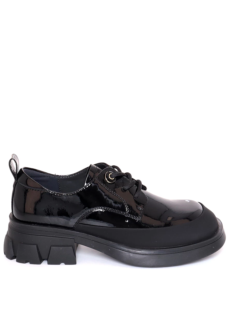 Туфли Lukme женские демисезонные, цвет черный, артикул 32W7-2-051