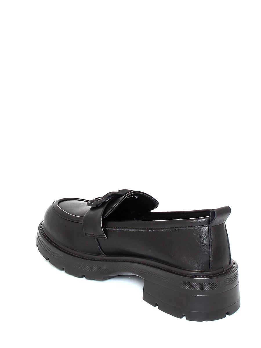 Туфли Lukme женские демисезонные, цвет черный, артикул 41-TZU3-18-301 - фото 6