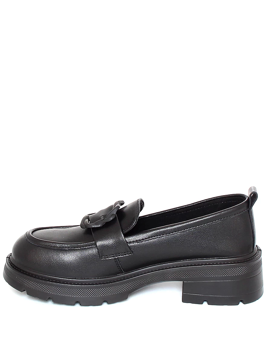 Туфли Lukme женские демисезонные, цвет черный, артикул 41-TZU3-18-301 - фото 5