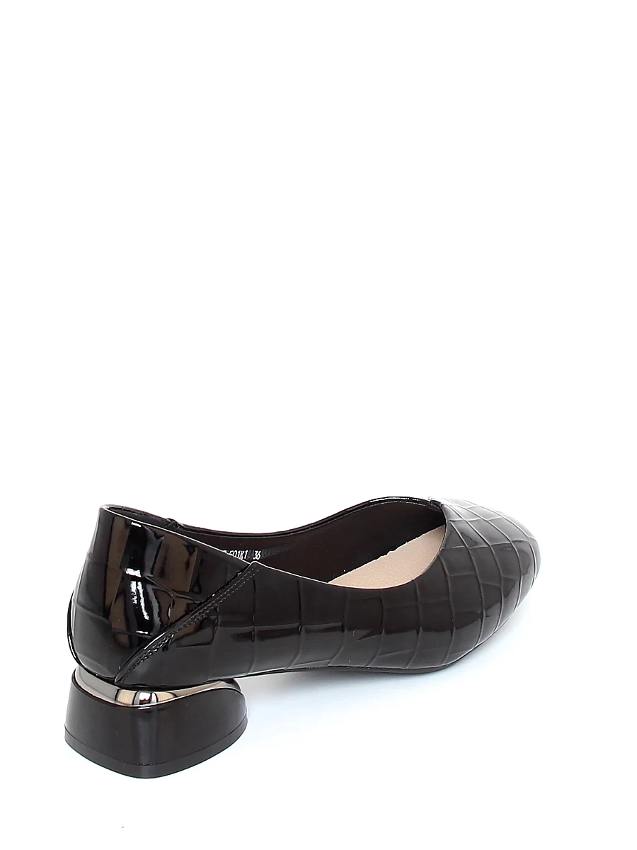 Туфли Lukme женские демисезонные, цвет черный, артикул 21R9-57-501K1 - фото 8