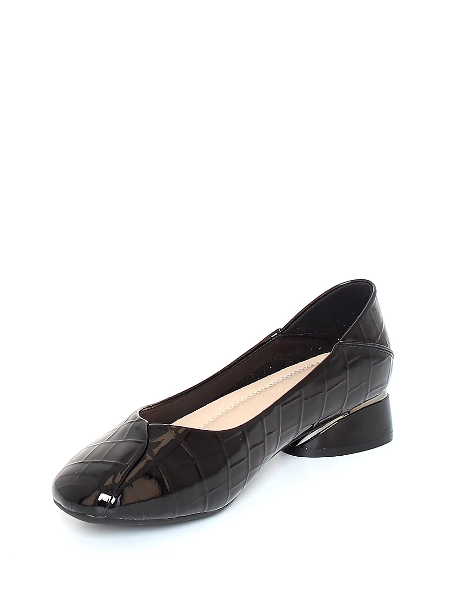Туфли Lukme женские демисезонные, цвет черный, артикул 21R9-57-501K1 - фото 4