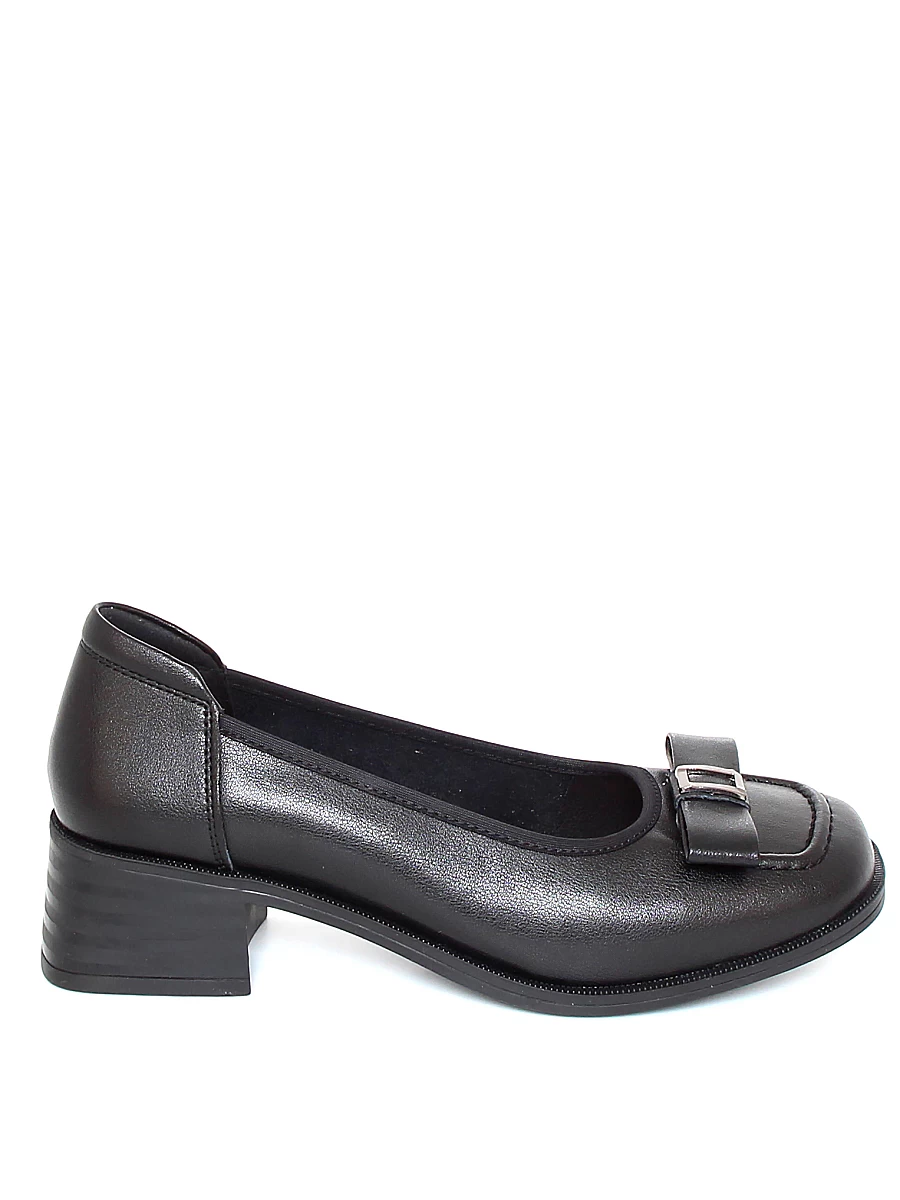 Туфли Lukme женские демисезонные, цвет черный, артикул 41-TMU9-33-101