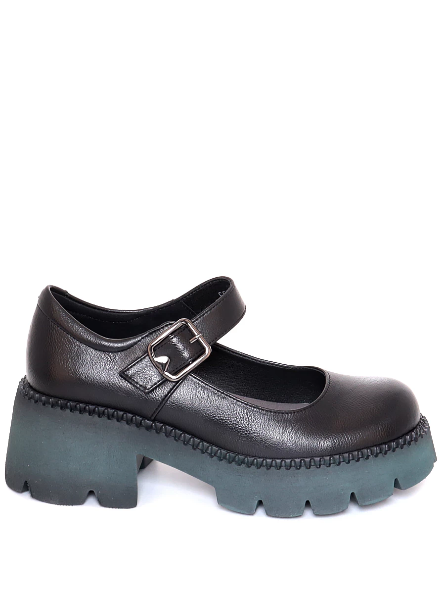 Туфли EL Tempo женские демисезонные, цвет черный, артикул COR3 65580-A