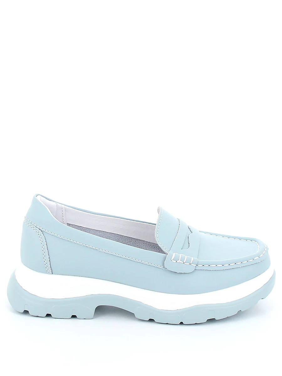 Туфли EL Tempo женские летние, цвет голубой, артикул VIC161 8058-5 - фото 1