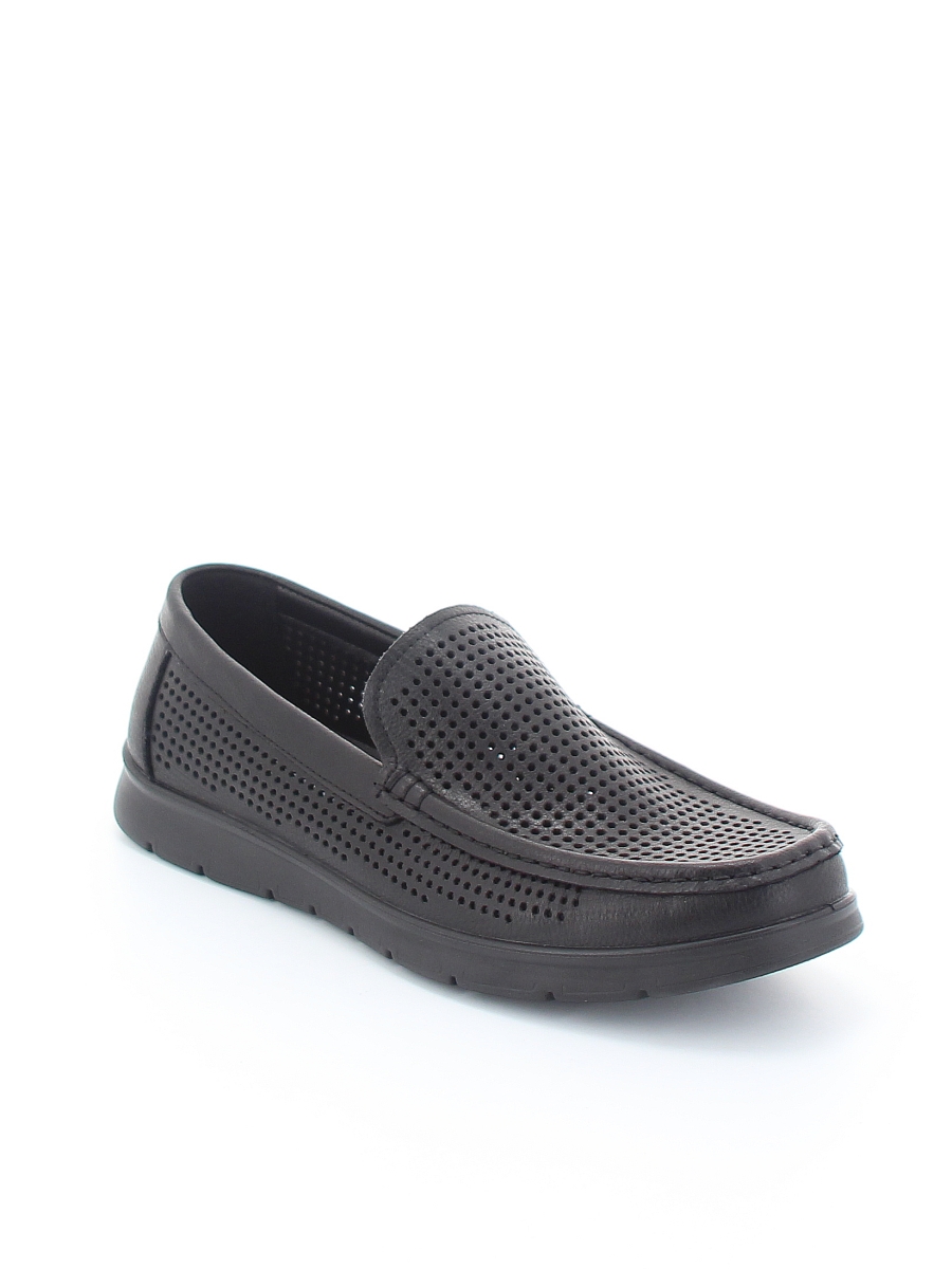 Туфли EL Tempo мужские летние, цвет черный, артикул VIC8-24 H007481