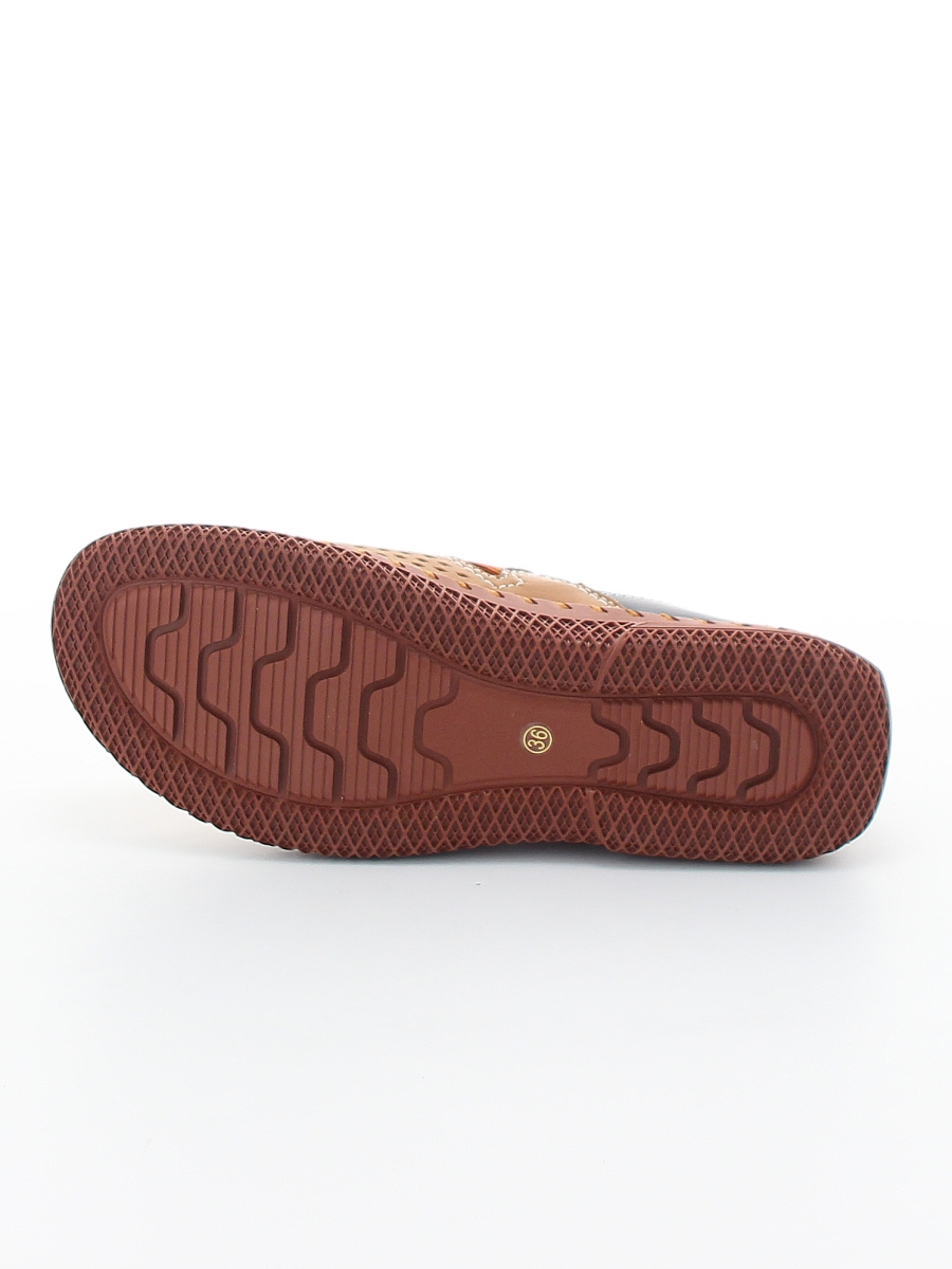 Туфли EL Tempo женские летние, размер 39, цвет коричневый, артикул FL491 2628-1 - фото 6