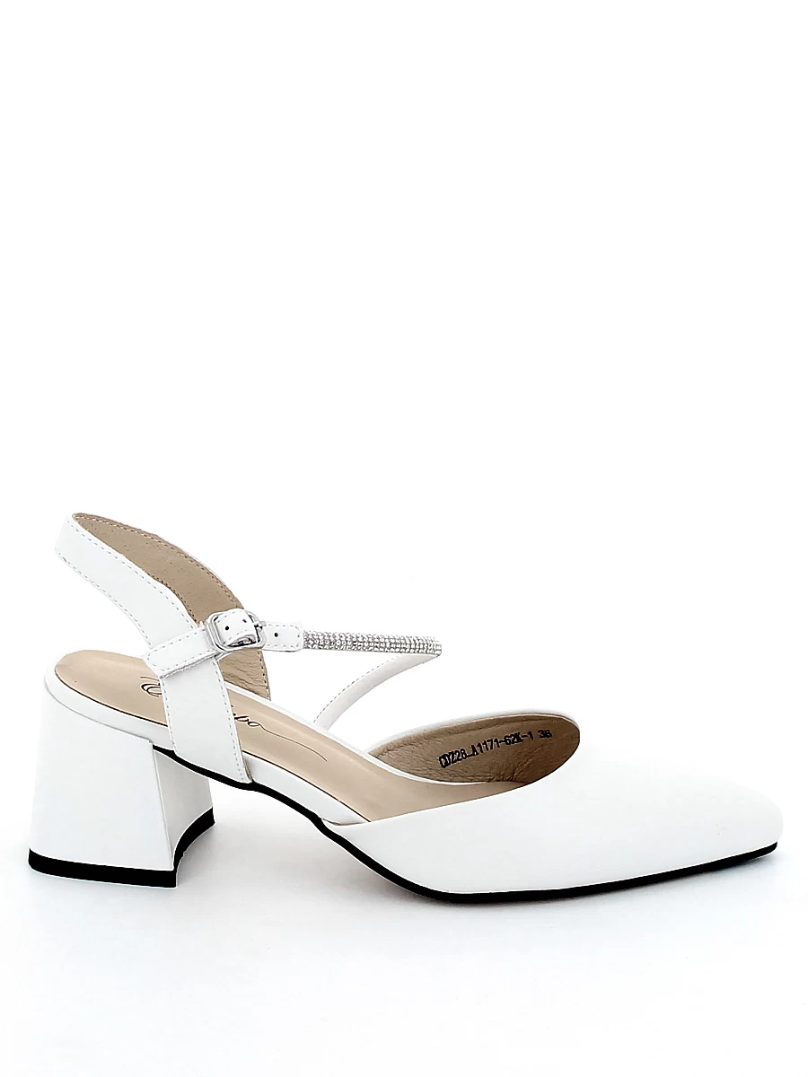 Туфли EL Tempo женские летние, цвет белый, артикул CDZ28 A1171-62K-1 - фото 1