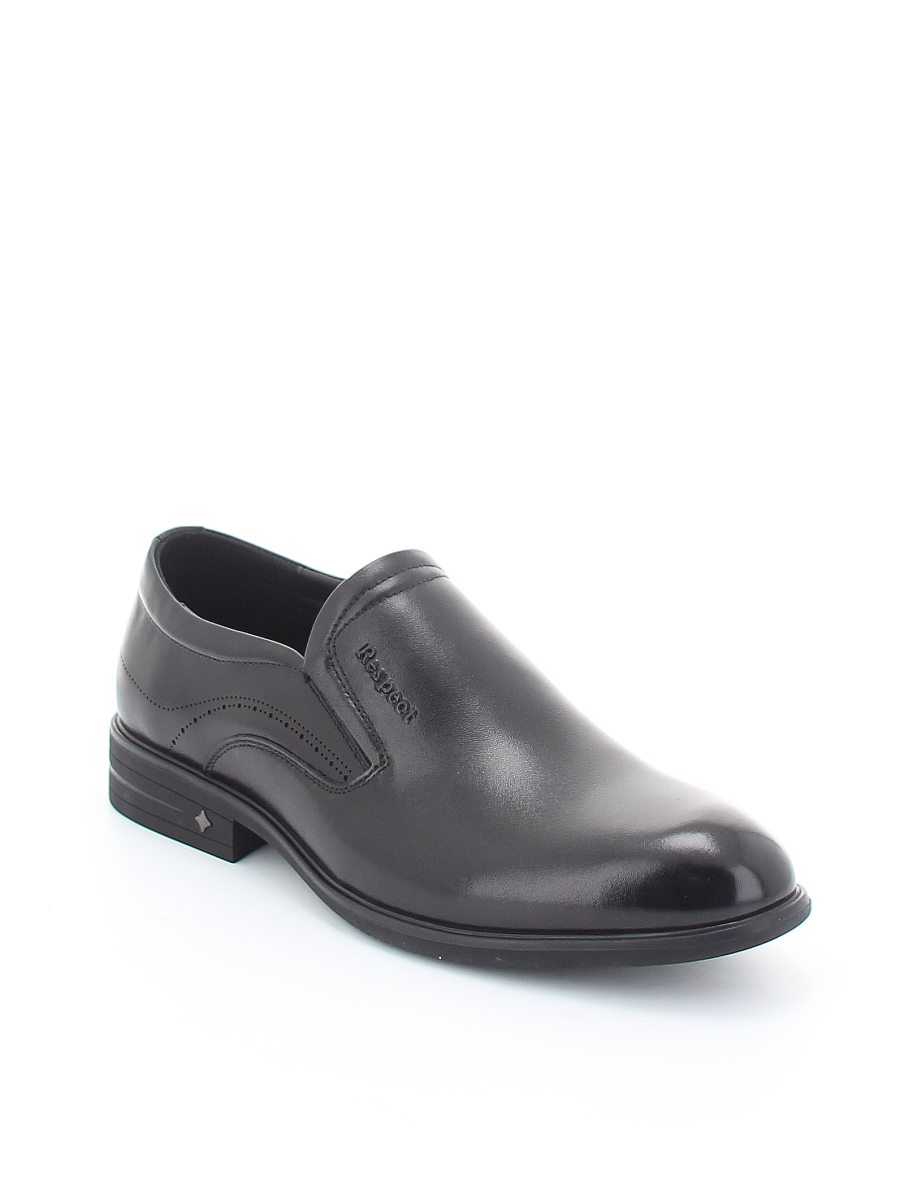 Туфли Respect мужские демисезонные, размер 40, цвет черный, артикул VS83-162426