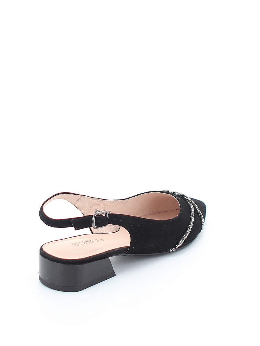 Туфли Respect женские летние, размер 39, цвет черный, артикул VS56-160570 - фото 5