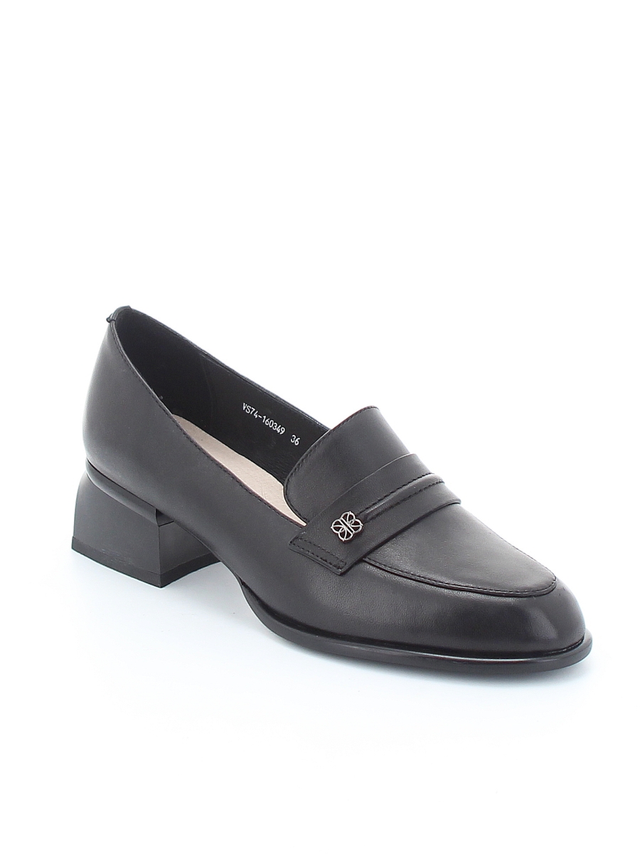 Туфли Respect женские демисезонные, размер 39, цвет черный, артикул VS74-160349