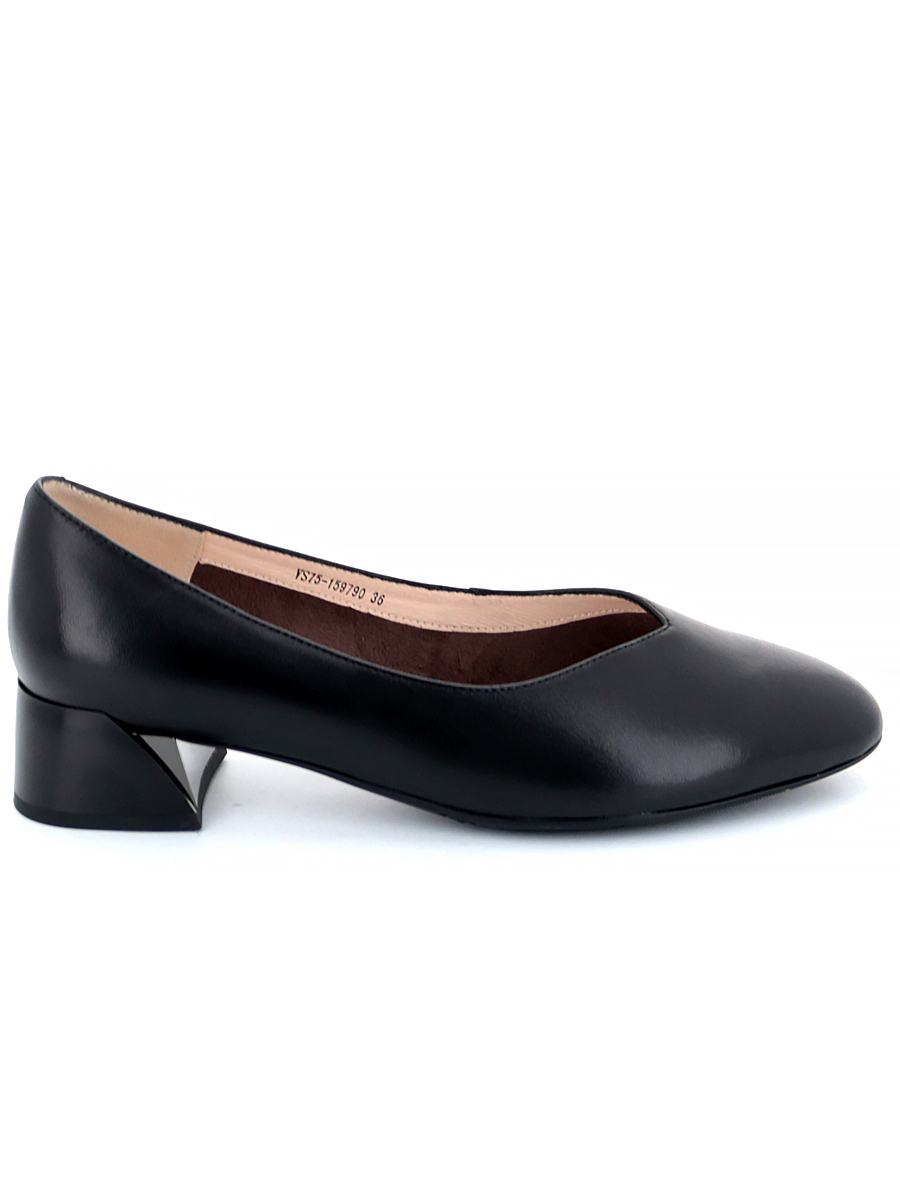 Туфли Respect женские демисезонные, размер 40, цвет черный, артикул VS75-159790