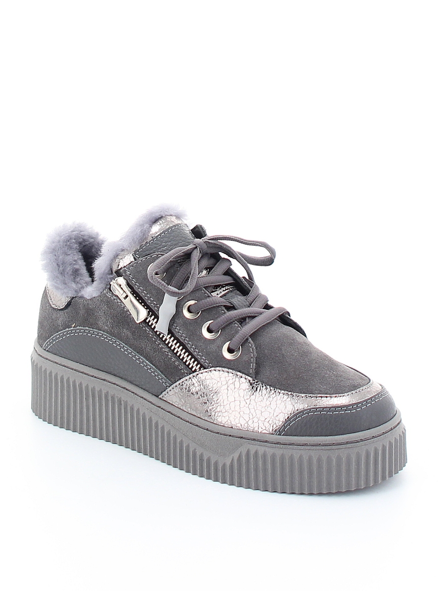 Туфли Maria Esse женские зимние, цвет серый, артикул 058-22K070