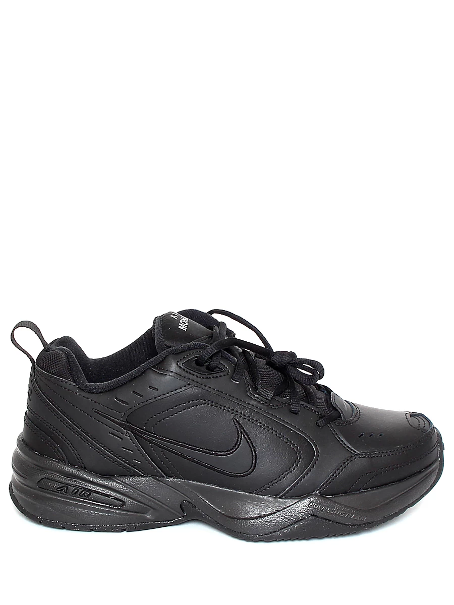 Кроссовки Nike (Air monarch 4) мужские демисезонные, цвет черный, артикул 415445-001