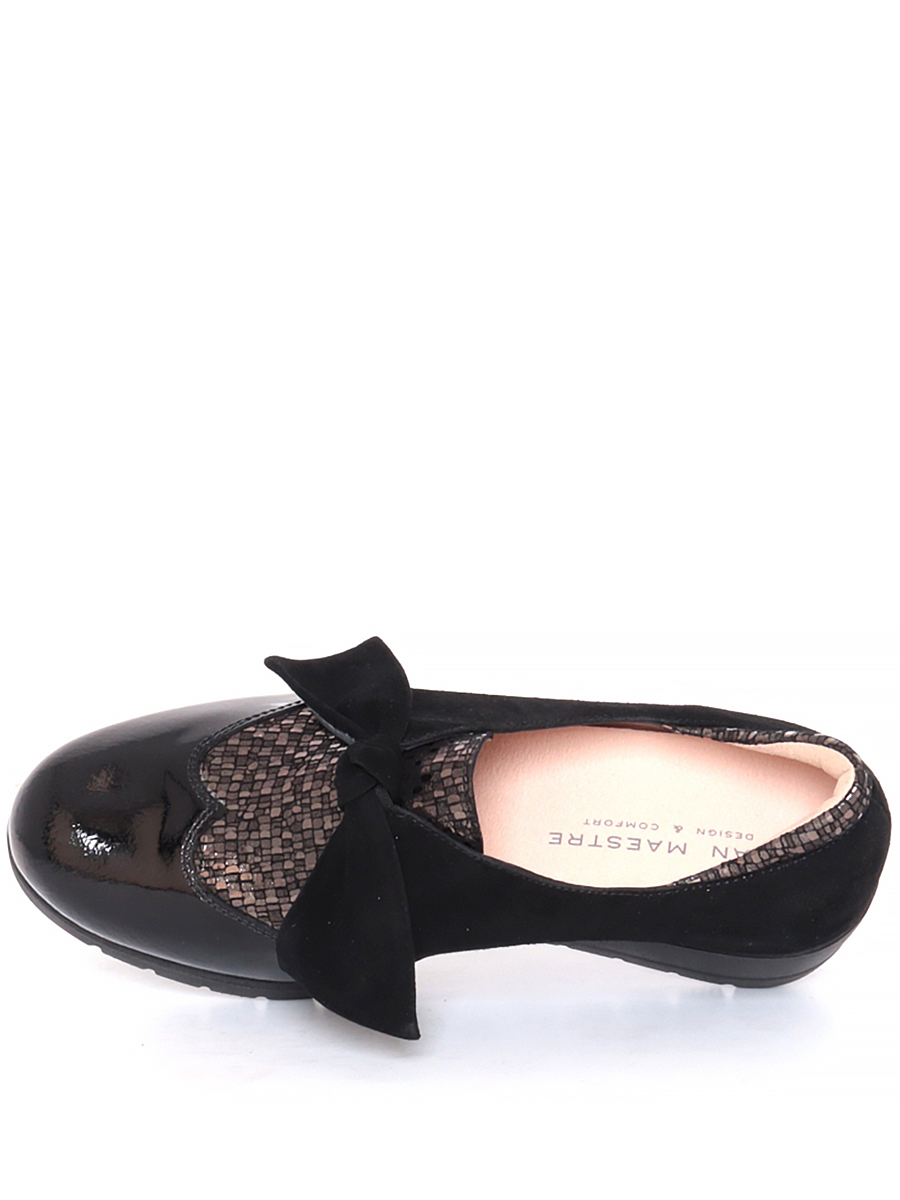 Туфли  женские демисезонные, размер 37, цвет черный, артикул 806 - фото 9
