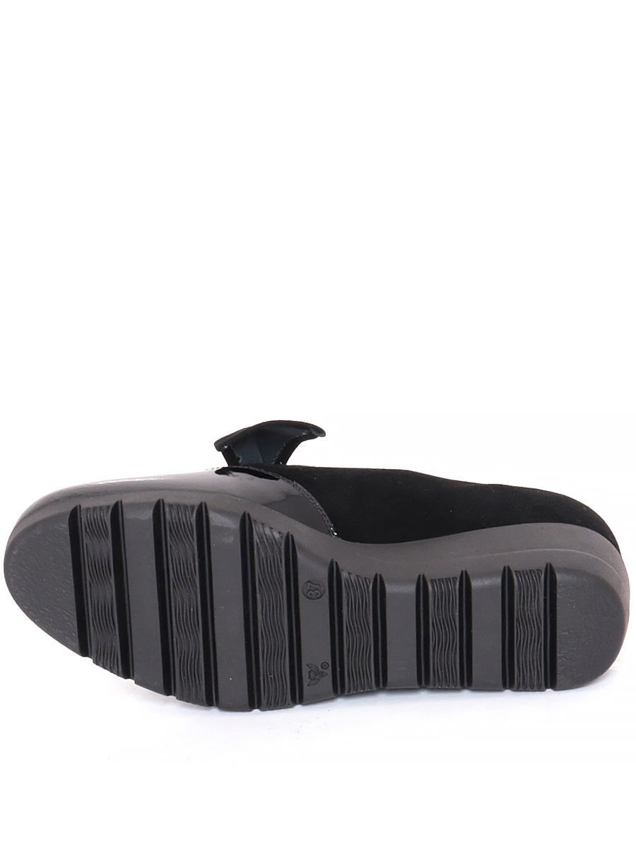 Туфли  женские демисезонные, размер 37, цвет черный, артикул 806 - фото 10