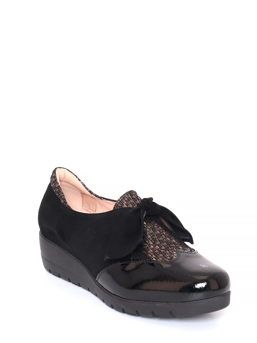 Туфли  женские демисезонные, размер 37, цвет черный, артикул 806 - фото 2