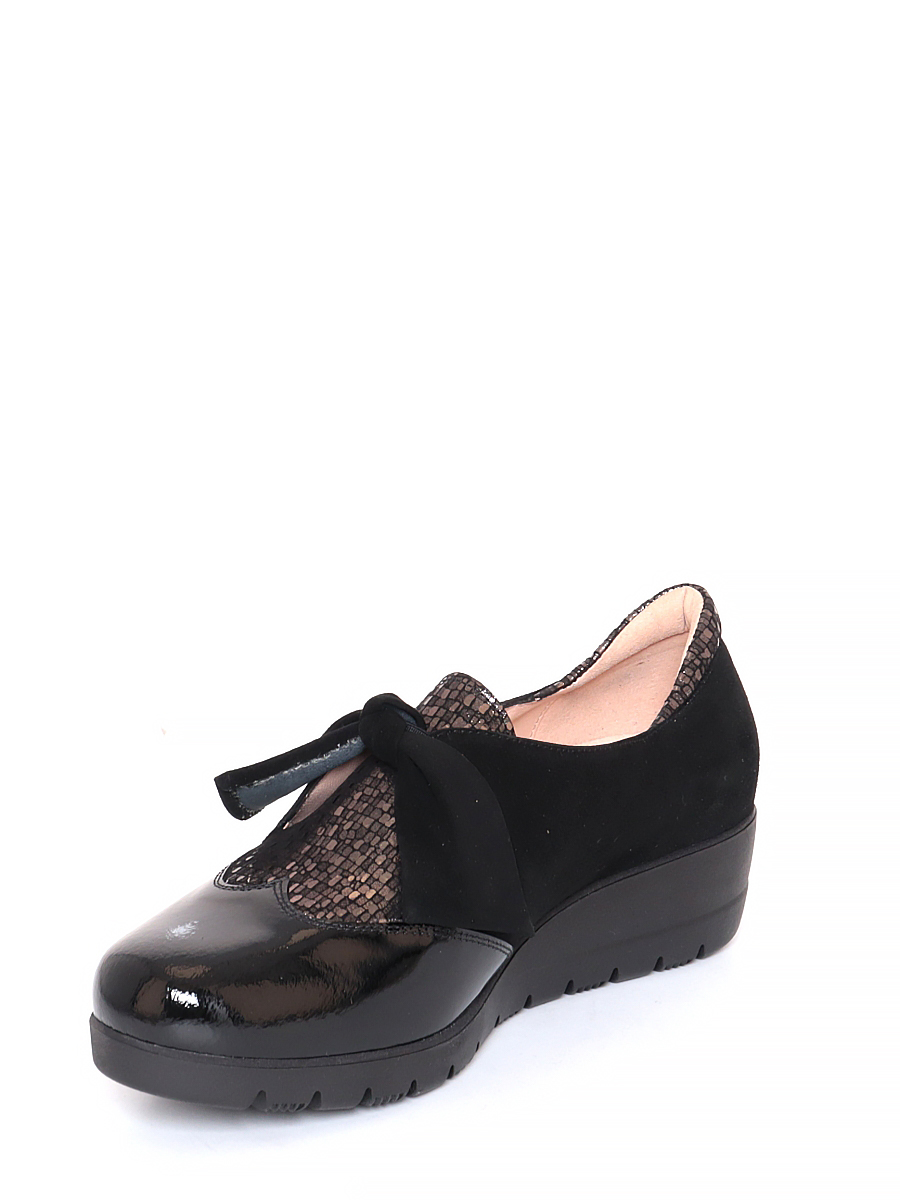 Туфли  женские демисезонные, размер 37, цвет черный, артикул 806 - фото 4