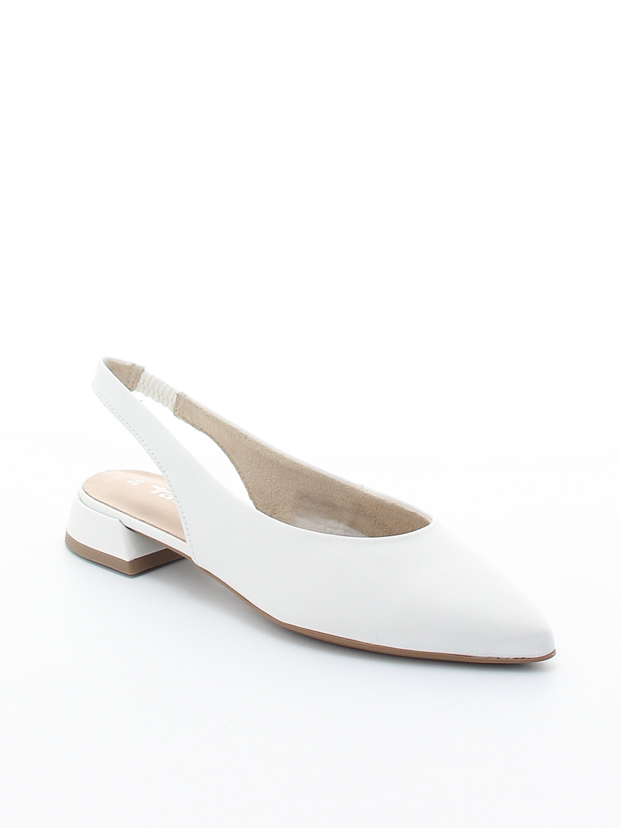 Туфли Tamaris женские летние, размер 40, цвет белый, артикул 1-1-29501-20-117