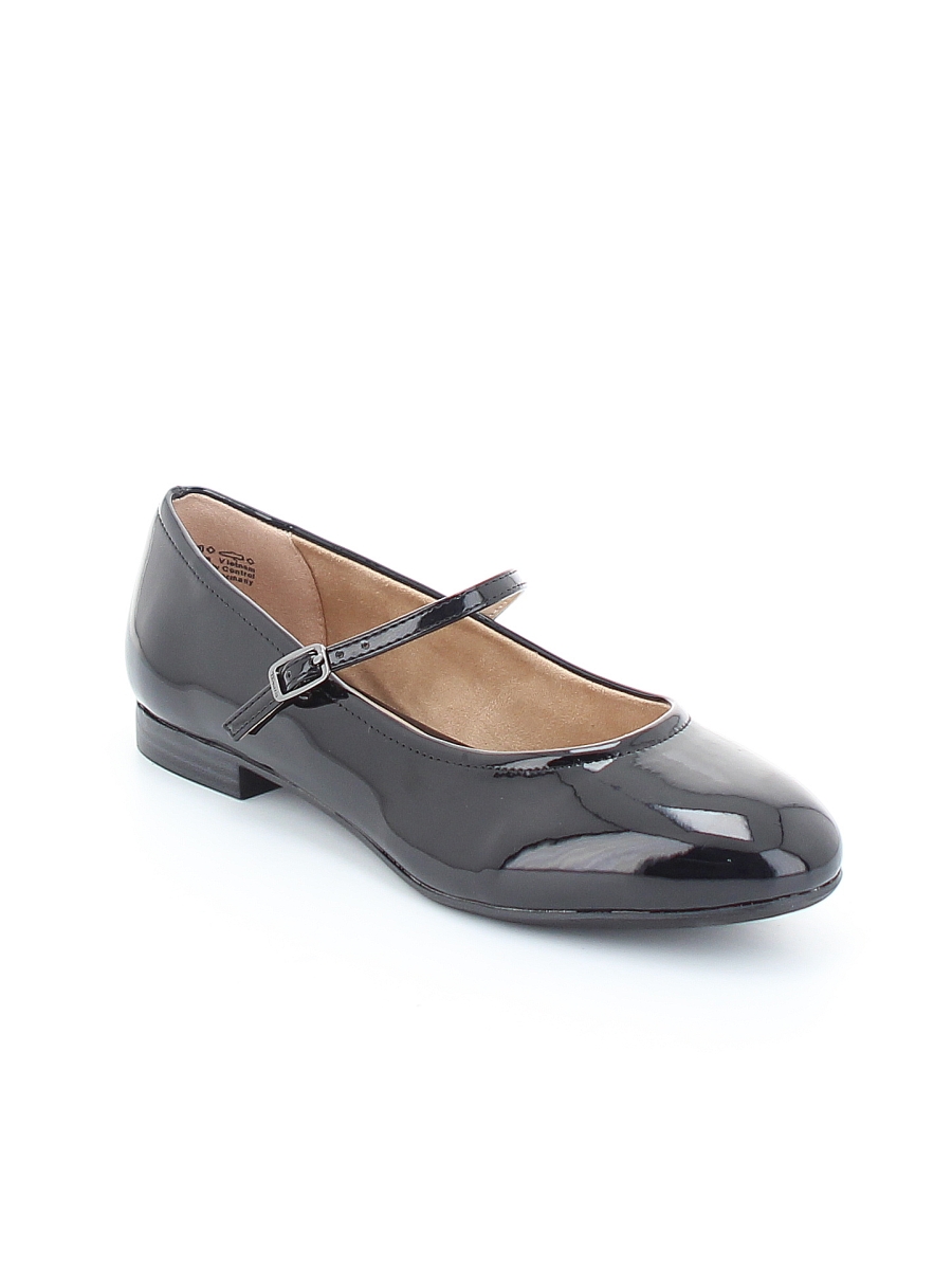 Туфли Tamaris женские демисезонные, размер 40, цвет черный, артикул 1-1-24214-20-018