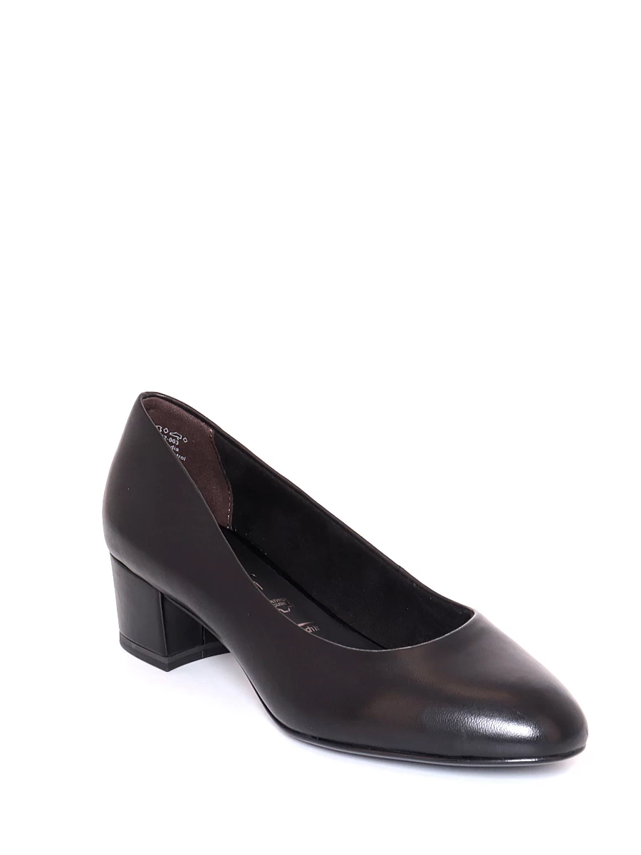 Туфли Tamaris женские летние, цвет черный, артикул 1-22306-42-003 - фото 2