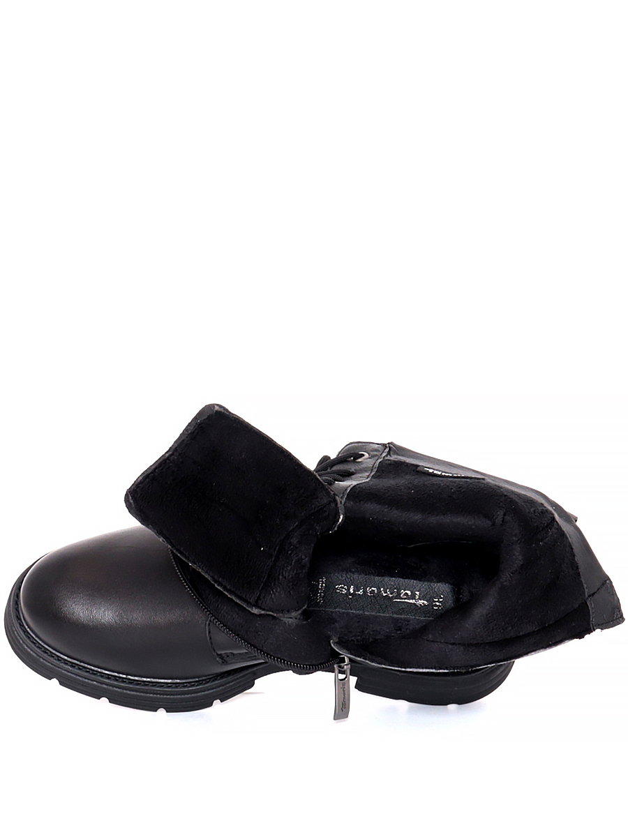 Ботинки Tamaris женские демисезонные, размер 37, цвет черный, артикул 1-25266-41-003 - фото 9