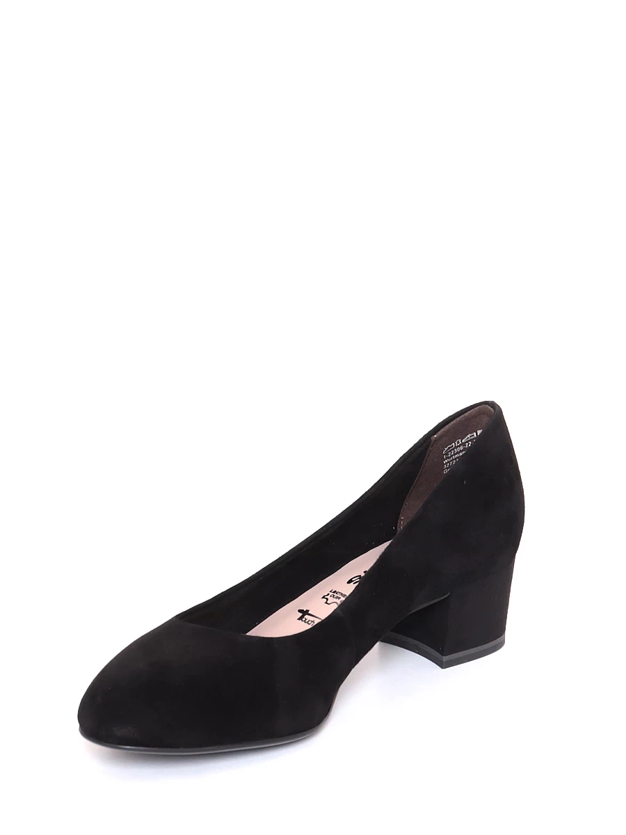 Туфли Tamaris женские летние, цвет черный, артикул 1-22306-42-001 - фото 4