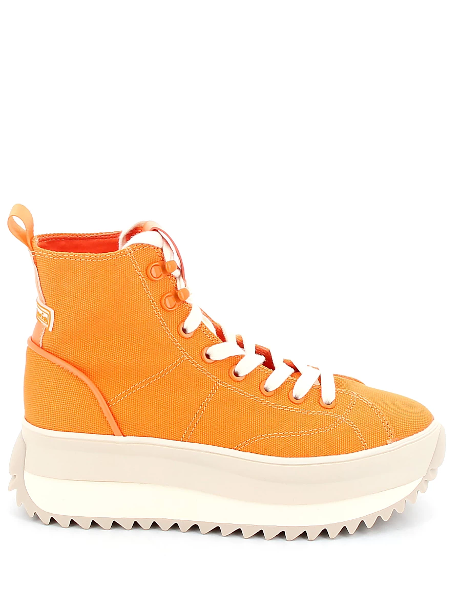 Ботинки Tamaris женские летние, цвет оранжевый, артикул 1-25201-41-606