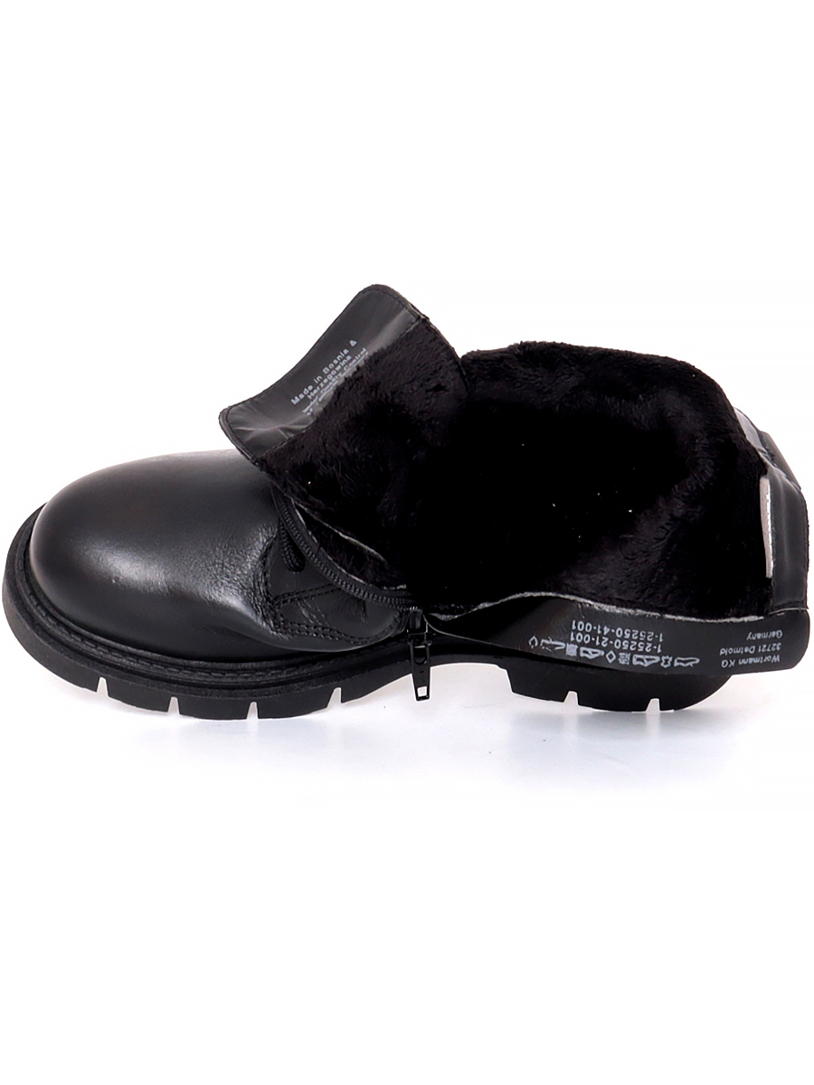Ботинки Tamaris женские демисезонные, размер 41, цвет черный, артикул 1-25250-41-001 - фото 9