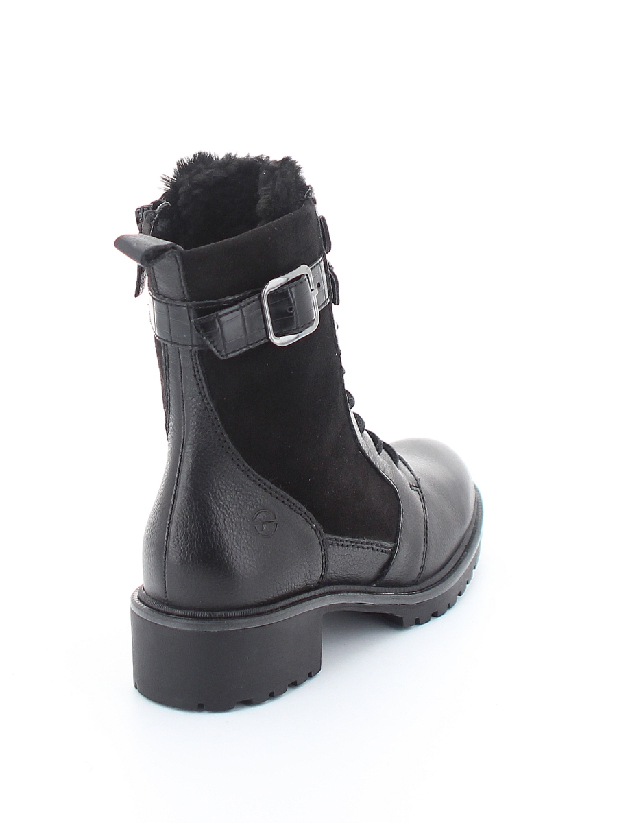Ботинки Tamaris женские зимние, размер 36, цвет черный, артикул 1-1-26852-29-001 - фото 5