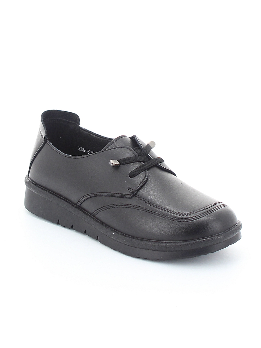 Туфли Madella женские демисезонные, размер 37, цвет черный, артикул XDN-31566-1A-SP