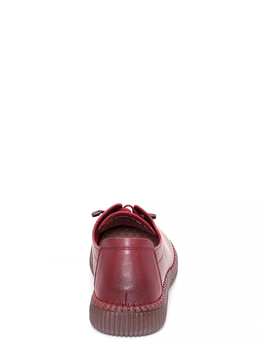 Туфли Madella женские демисезонные, цвет бордовый, артикул XDN-31563-1E-SU, размер RUS - фото 7