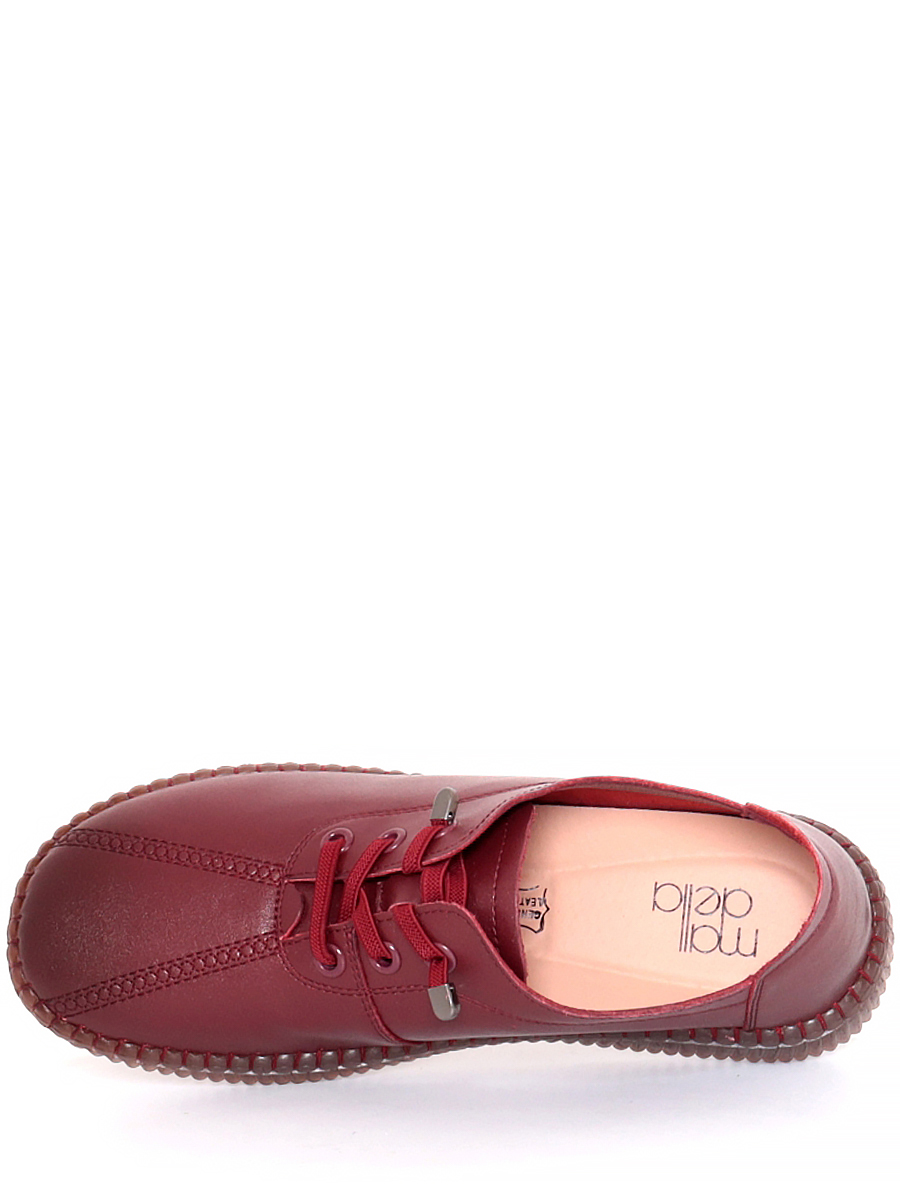 Туфли Madella женские демисезонные, цвет бордовый, артикул XDN-31563-1E-SU, размер RUS - фото 9