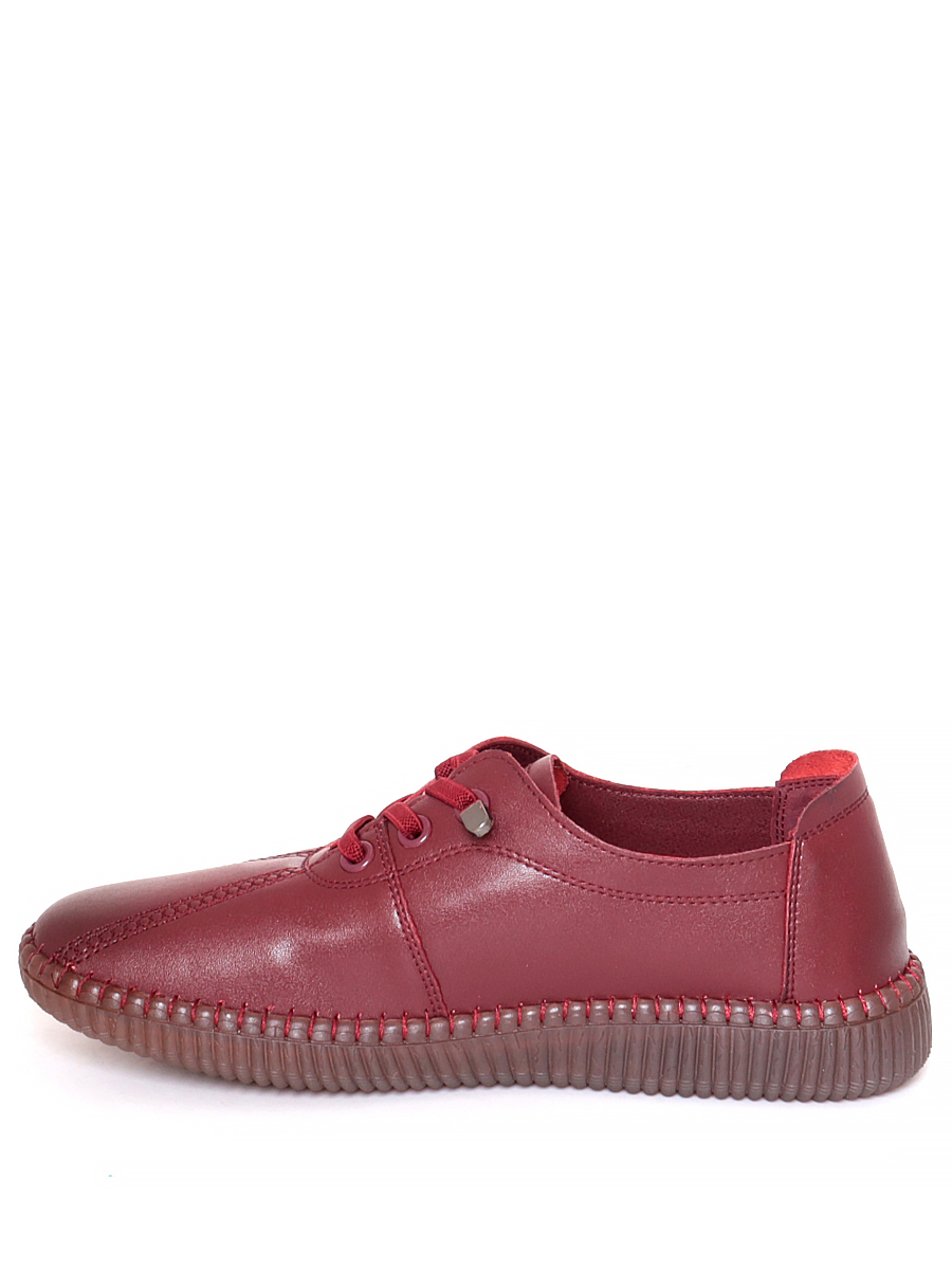 Туфли Madella женские демисезонные, цвет бордовый, артикул XDN-31563-1E-SU, размер RUS - фото 5