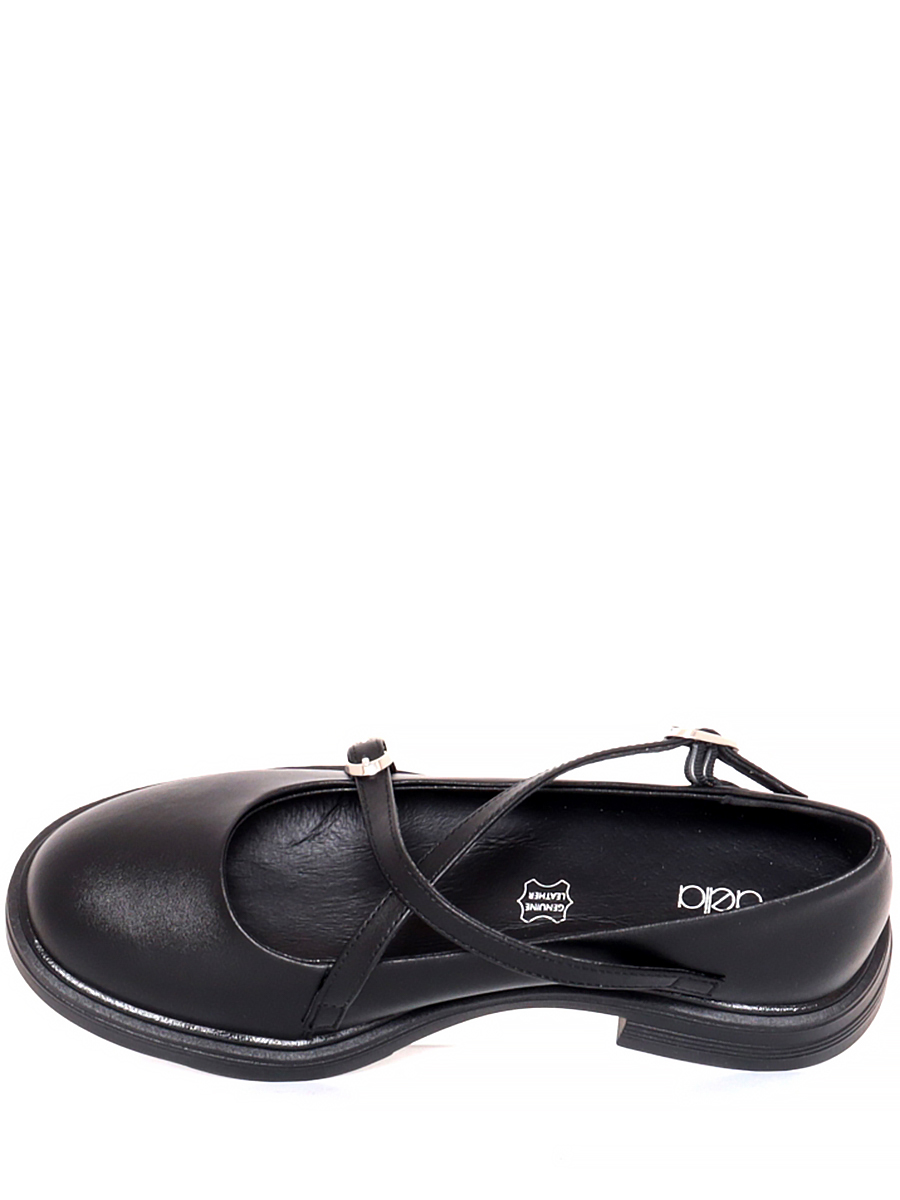 Туфли Madella женские демисезонные, цвет черный, артикул XJU-41628-1A-SU, размер RUS - фото 9