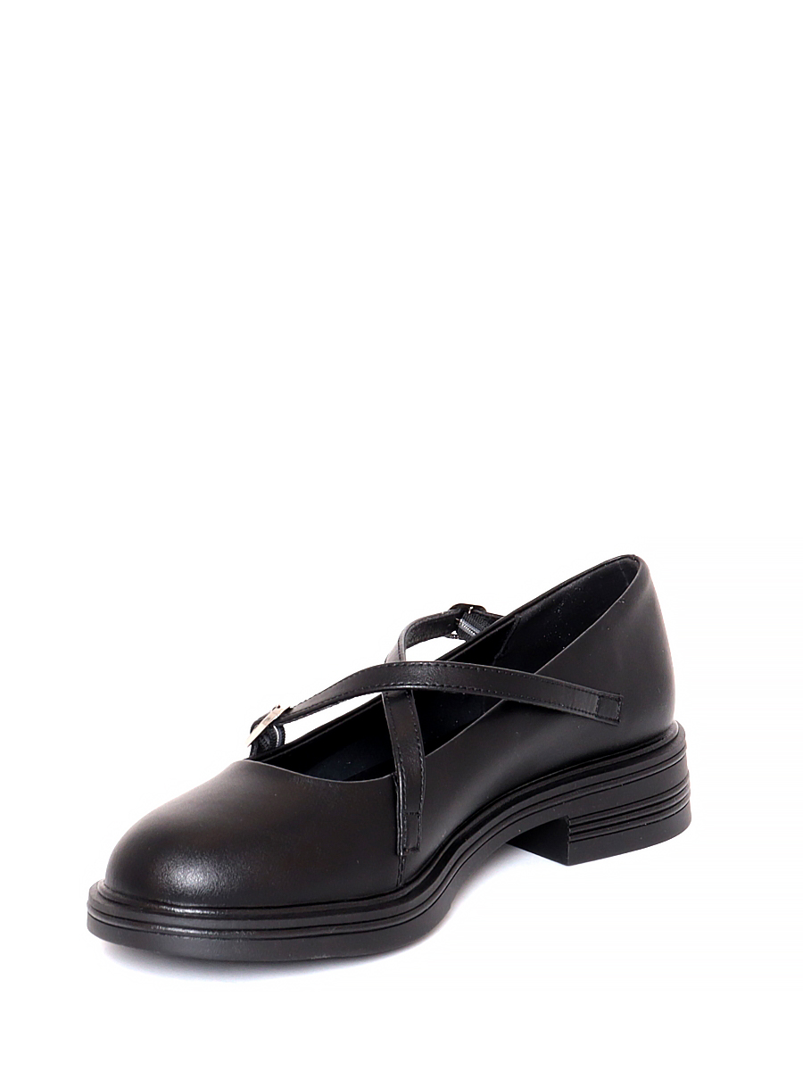 Туфли Madella женские демисезонные, цвет черный, артикул XJU-41628-1A-SU, размер RUS - фото 4
