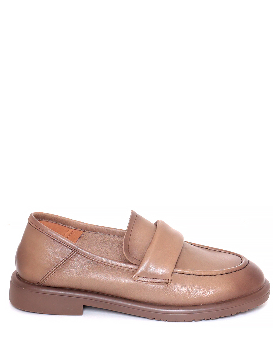 Туфли Madella женские демисезонные, цвет коричневый, артикул XUS-41067-1H-KU